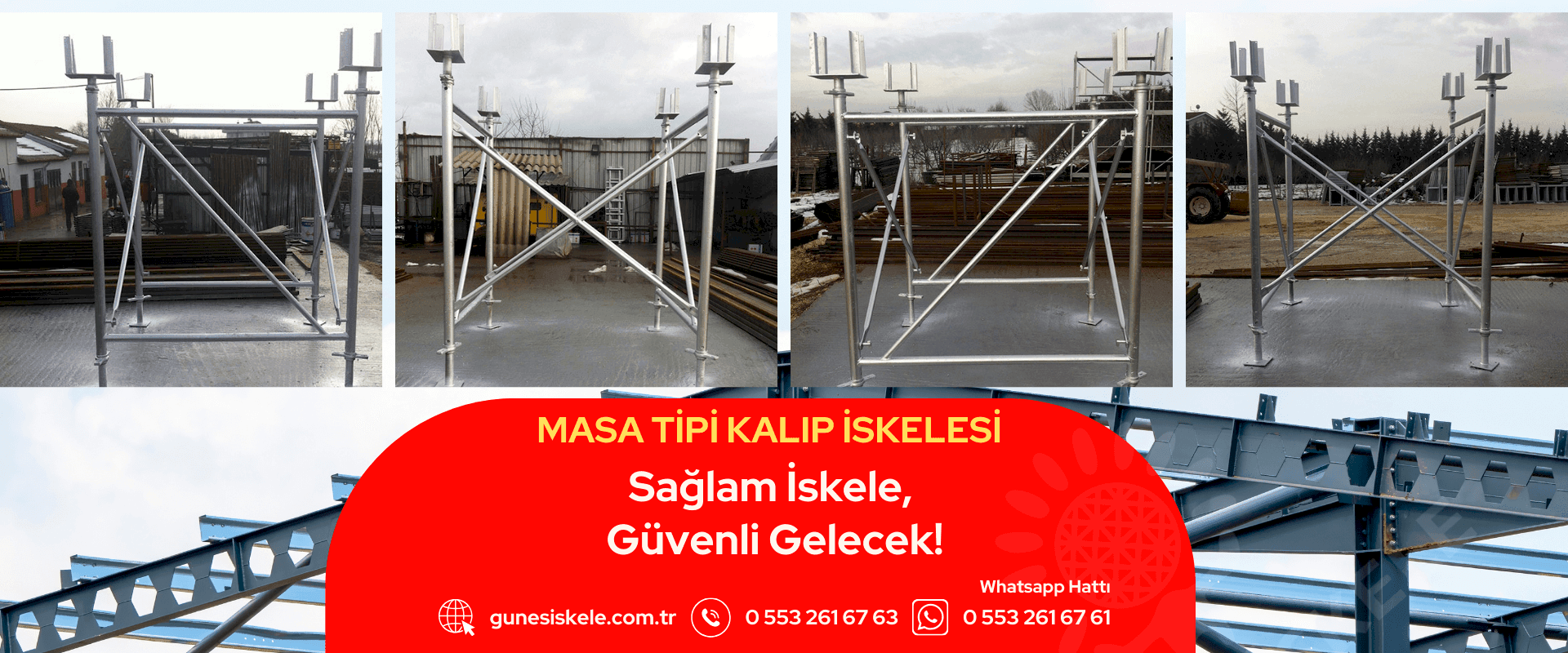 Masa Tipi Kalıp İskele